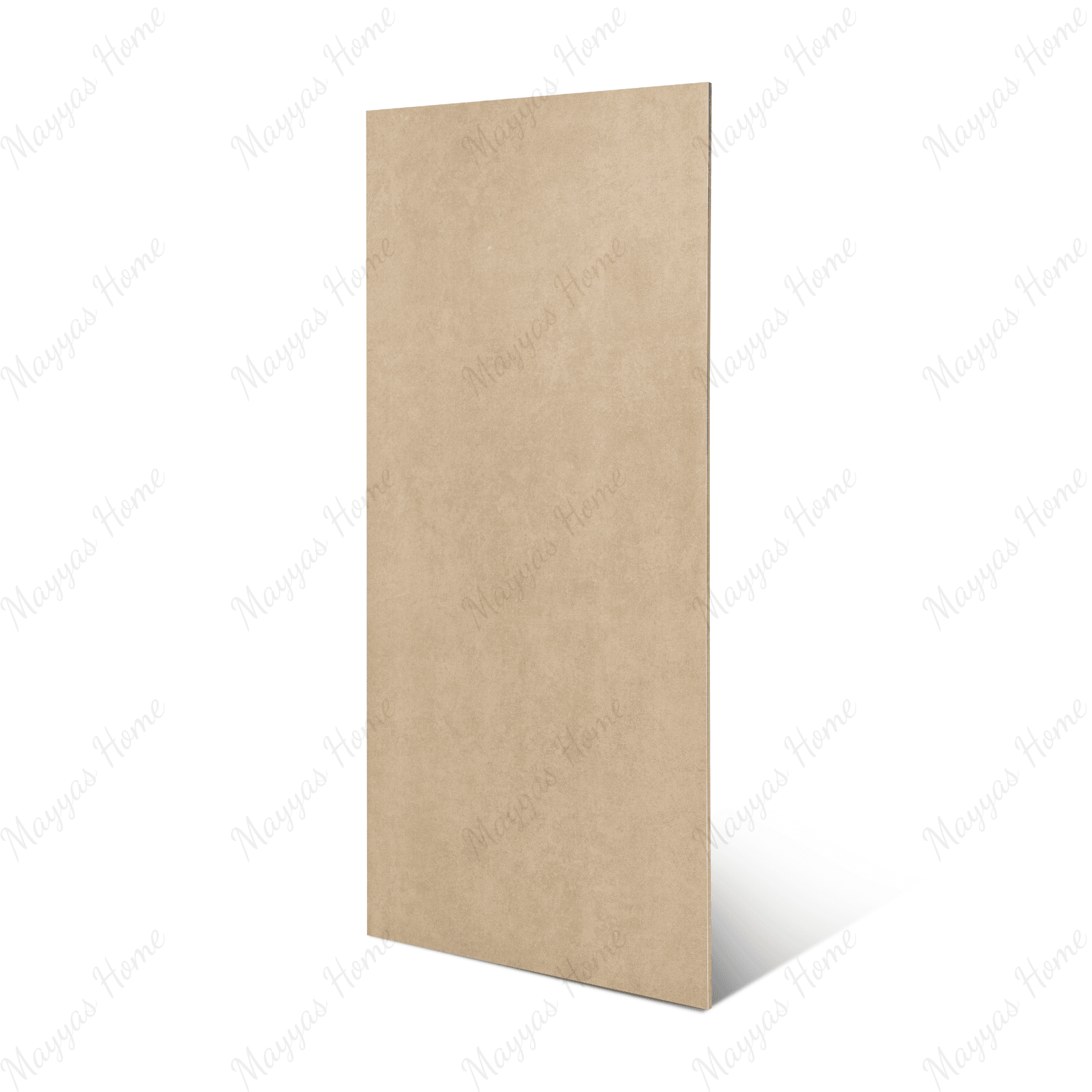 Solid Biscuit porcelain tile 60x120cm 9mm thickness, beige solid matte design, durable porcelain tile ideal for modern floors and walls.
