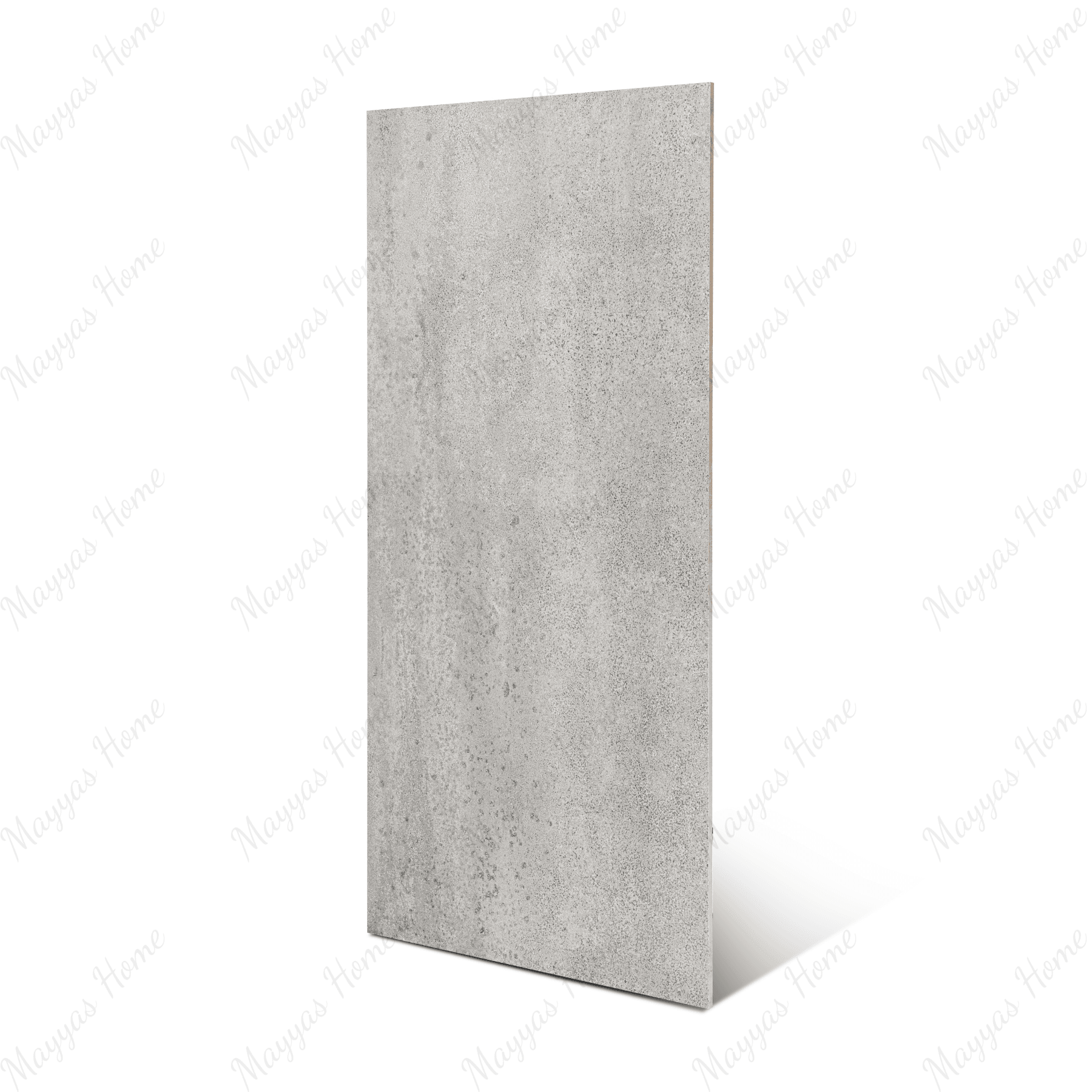 Sparkle Cemento Light Grey tiles (60x120cm, 9mm) feature a Matt finish with a subtle light grey cement look. Ideal for Indoor Floors and Walls, these Porcelain tiles offer a modern, industrial aesthetic. The matt surface provides a smooth texture, creating a sleek and understated atmosphere perfect for enhancing both residential and commercial interiors.