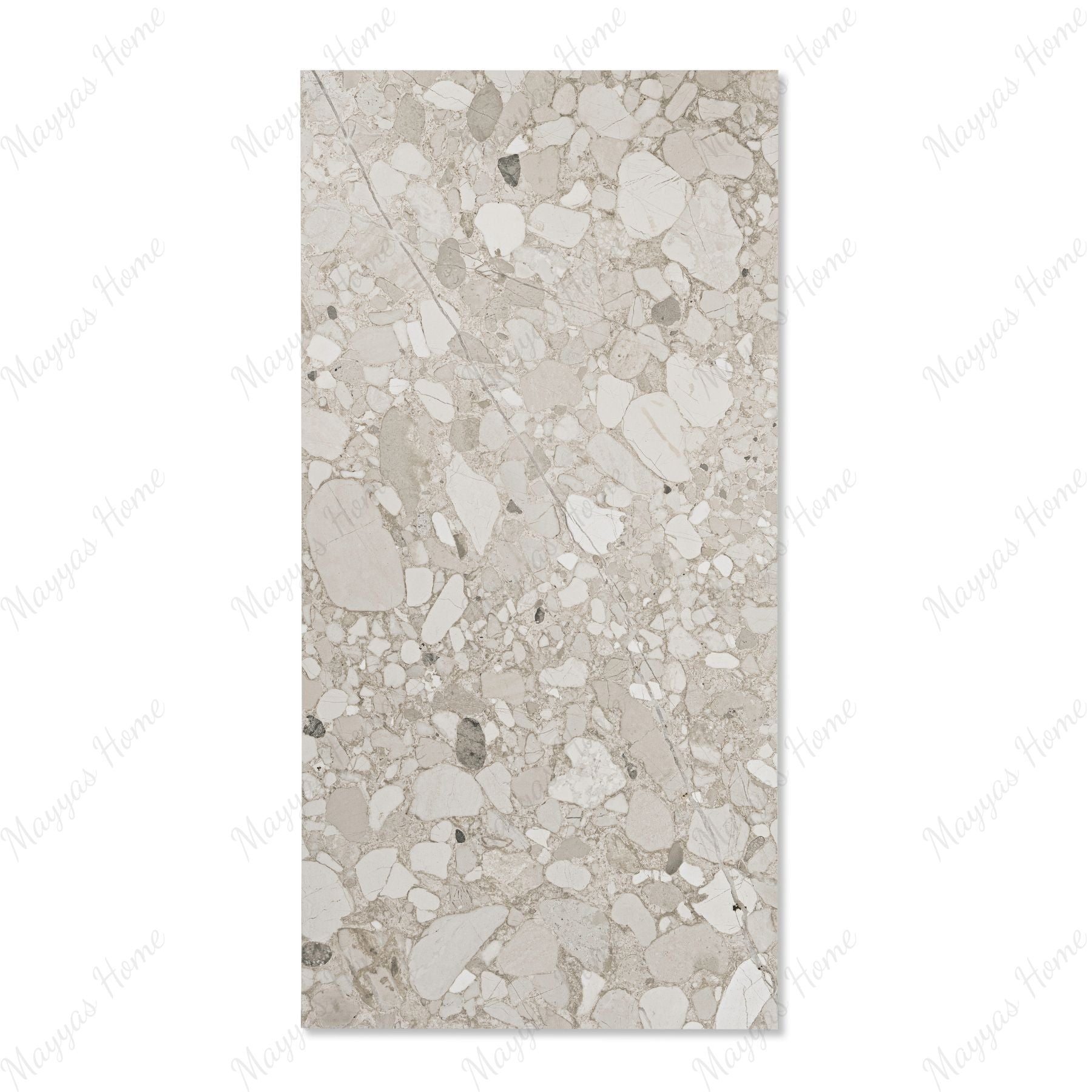 Sparkle Roman Crema porcelain tile with refined stone texture, soft sparkle effect and durable 9mm thickness for luxury spaces.