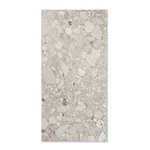 Sparkle Roman Crema porcelain tile with refined stone texture, soft sparkle effect and durable 9mm thickness for luxury spaces.