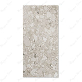 Sparkle Roman Crema porcelain tile with refined stone texture, soft sparkle effect and durable 9mm thickness for luxury spaces.