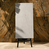 Sparkle Roman Sky porcelain tile in 60x120cm size with refined stone effect, subtle sparkle finish and durable 9mm thickness for walls and floors.