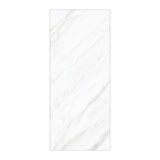 Statuario Platina porcelain slab in 120x280cm with 6mm thickness and polished/matt finishes, ideal for luxury marble-look floors, walls and interiors.