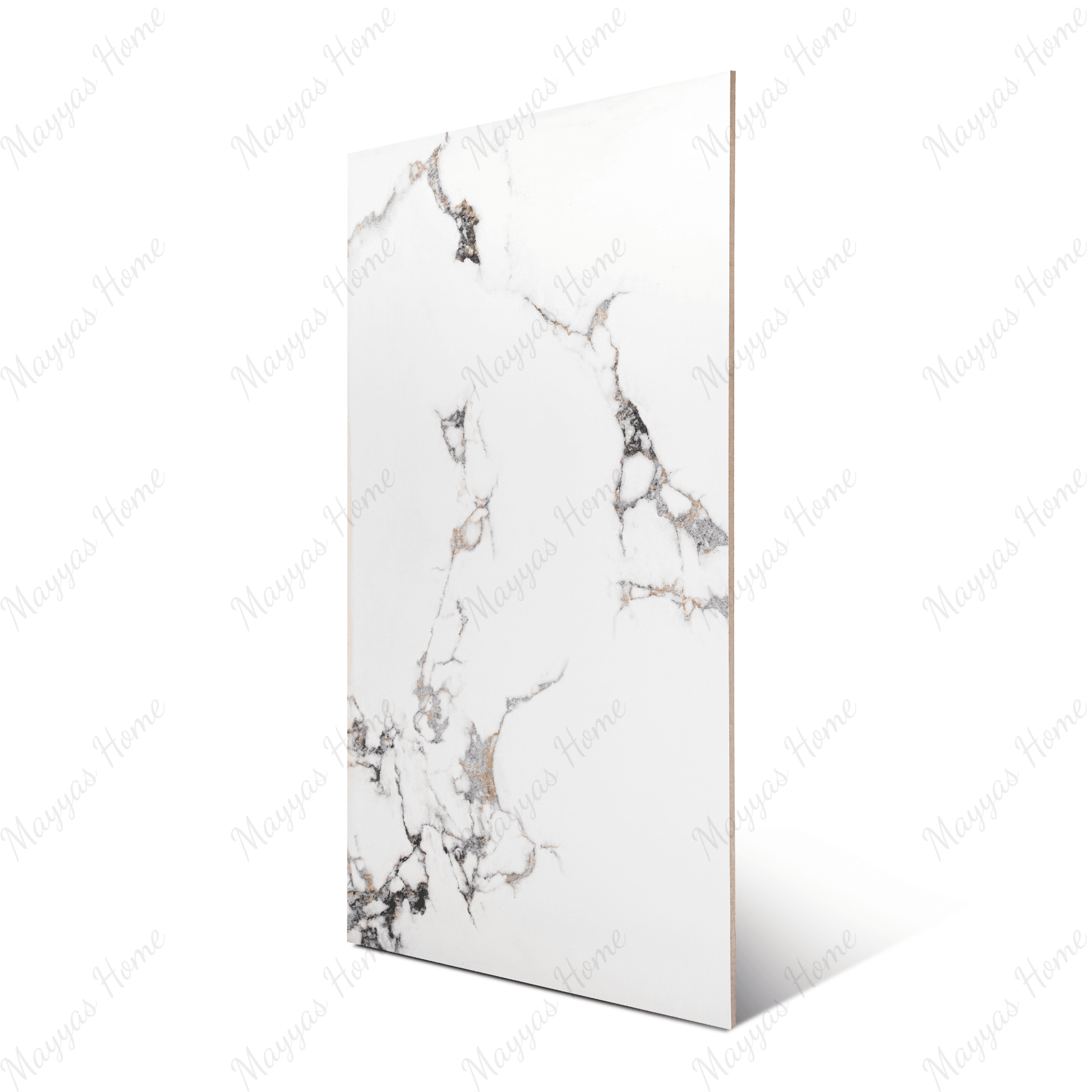 Statuario Vistota porcelain tile 60x120cm with 9mm thickness, Italian marble look, durable porcelain, ideal for floors and walls.