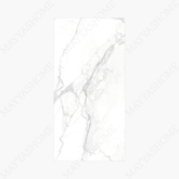 Statuario Vivian 120x240cm glossy porcelain tile with marble effect. Durable 9mm design, perfect for walls, floors, and luxury interiors.