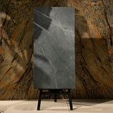 Studio Grey porcelain tile in 60x120cm size featuring modern concrete texture, refined grey tone and durable 9mm thickness for floors and walls.