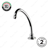 Swivel sink spout designed for above-counter installation with a G1/2 male connection and flow limiter options. Suitable for kitchens, hospitals in UAE.