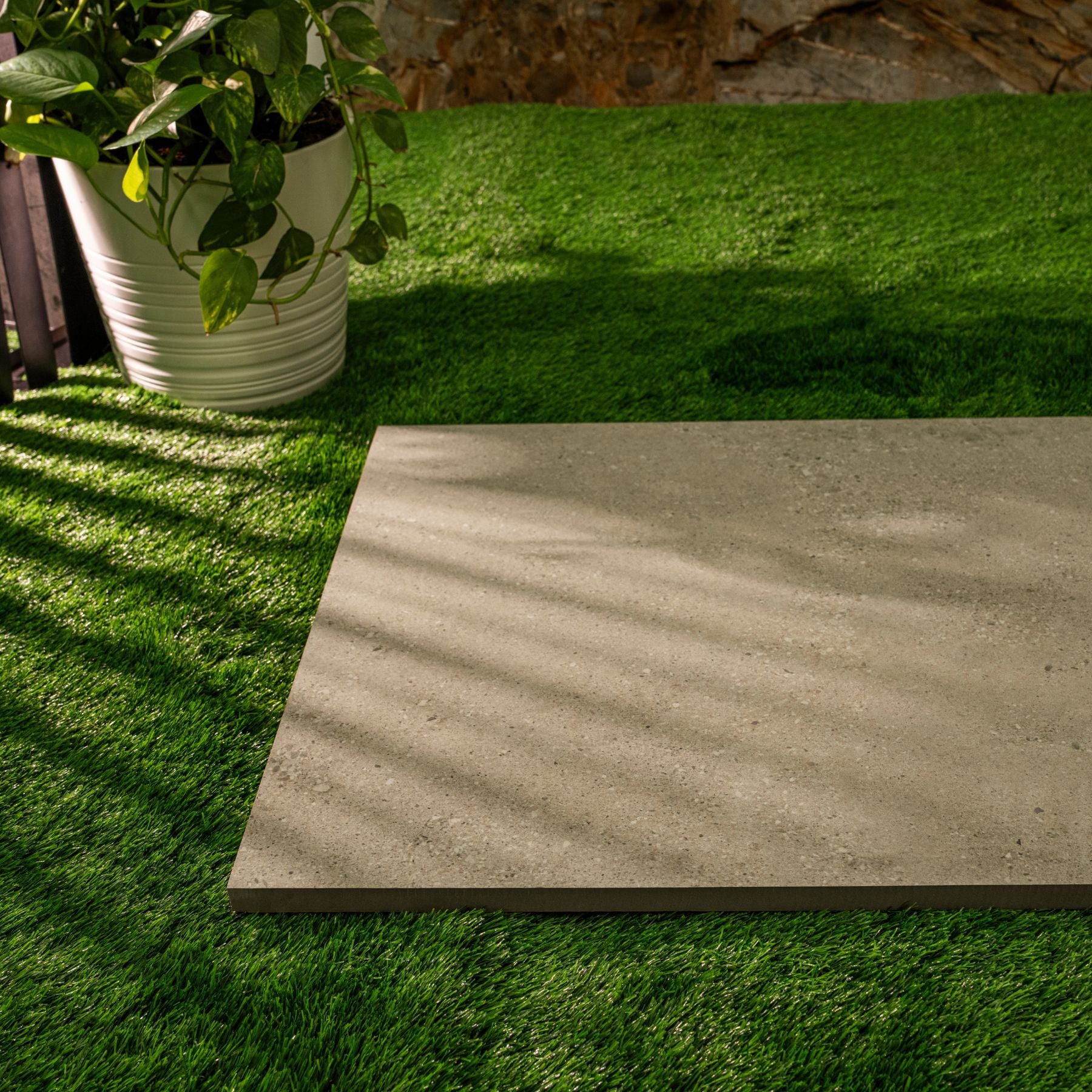 Terra Beige matt porcelain tile 60x120cm x2mm with warm natural tone, durable large format surface ideal for modern floors, walls and premium interiors.