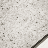 Terrazo Bianco porcelain tile 60x120cm 20mm thickness, terrazzo look design, durable porcelain tile for indoor and outdoor floors.
