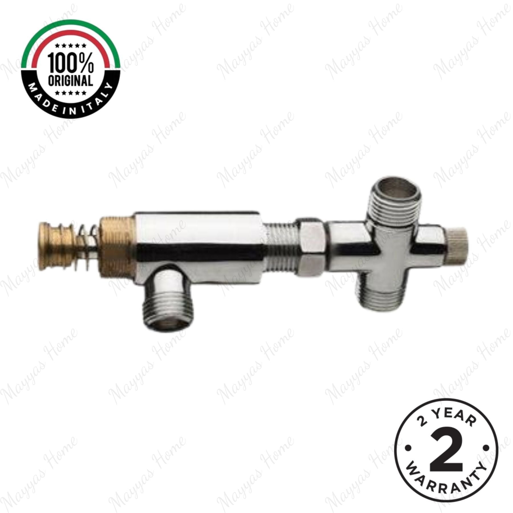 Timed pre-mixer faucet with push-button control, front installation and anti-vandal system. Ideal for commercial, healthcare and public washrooms in UAE.