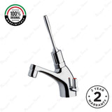 Timed washbasin mixer tap with push-button control, anti-vandal protection and water-saving performance. Ideal for UAE commercial and public washrooms.