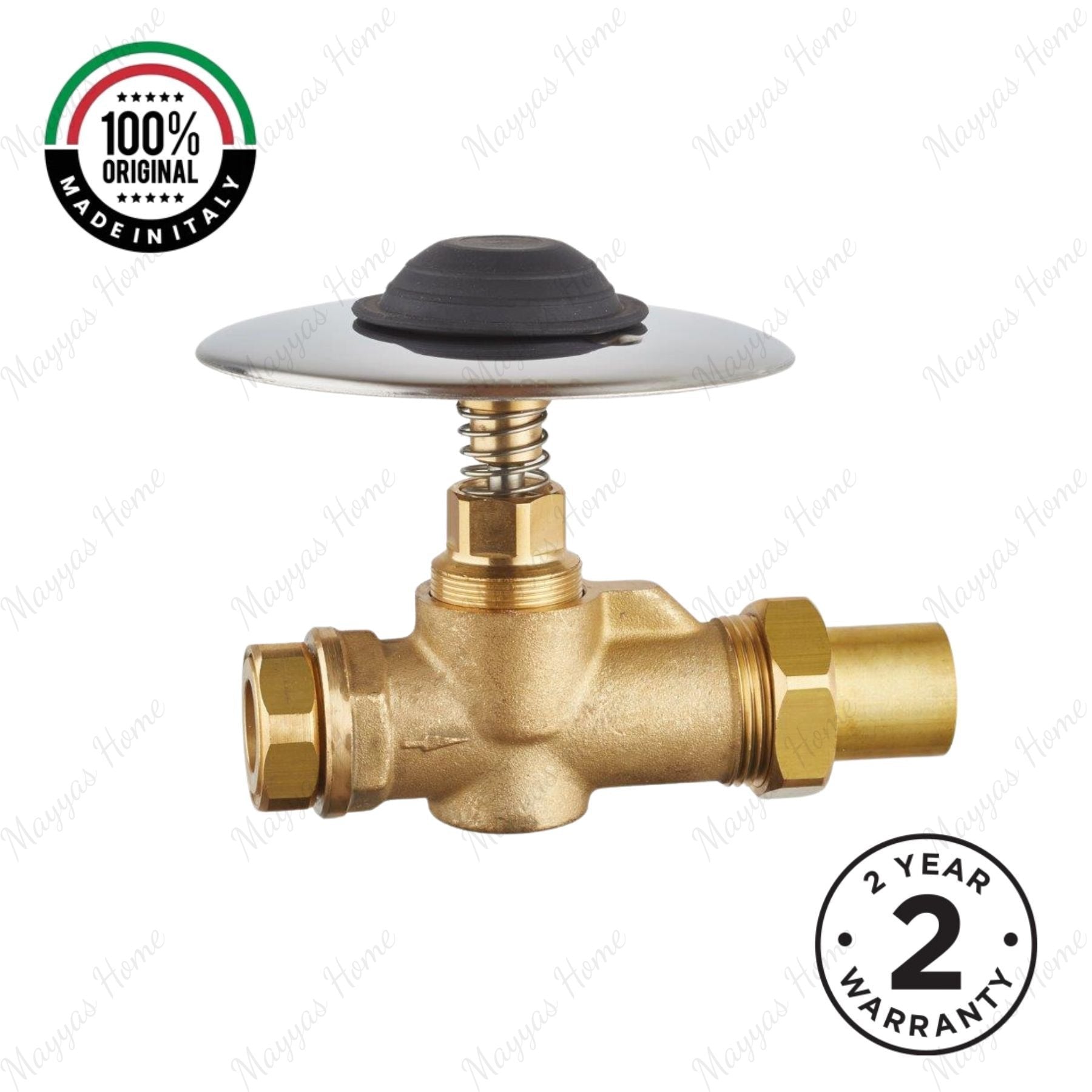 Timed toilet flush valve with hygienic foot pedal control and recessed floor installation. Ideal for UAE healthcare, hospitality, commercial and public washroom applications.