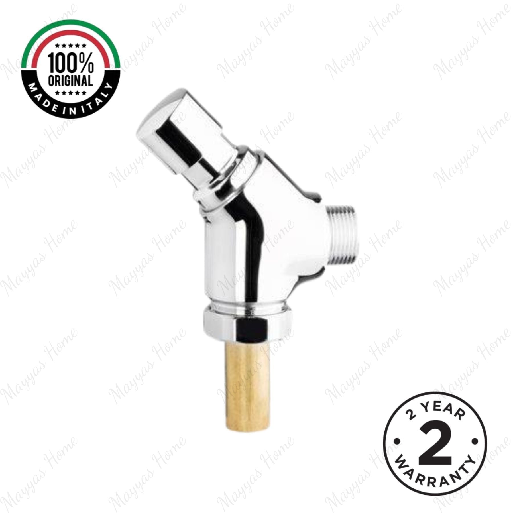 Timed toilet flush valve with push-button control and durable chrome finish. Ideal for UAE commercial, hospitality, healthcare and public washroom applications.