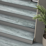 Travertine Grey white body porcelain tile with elegant travertine design