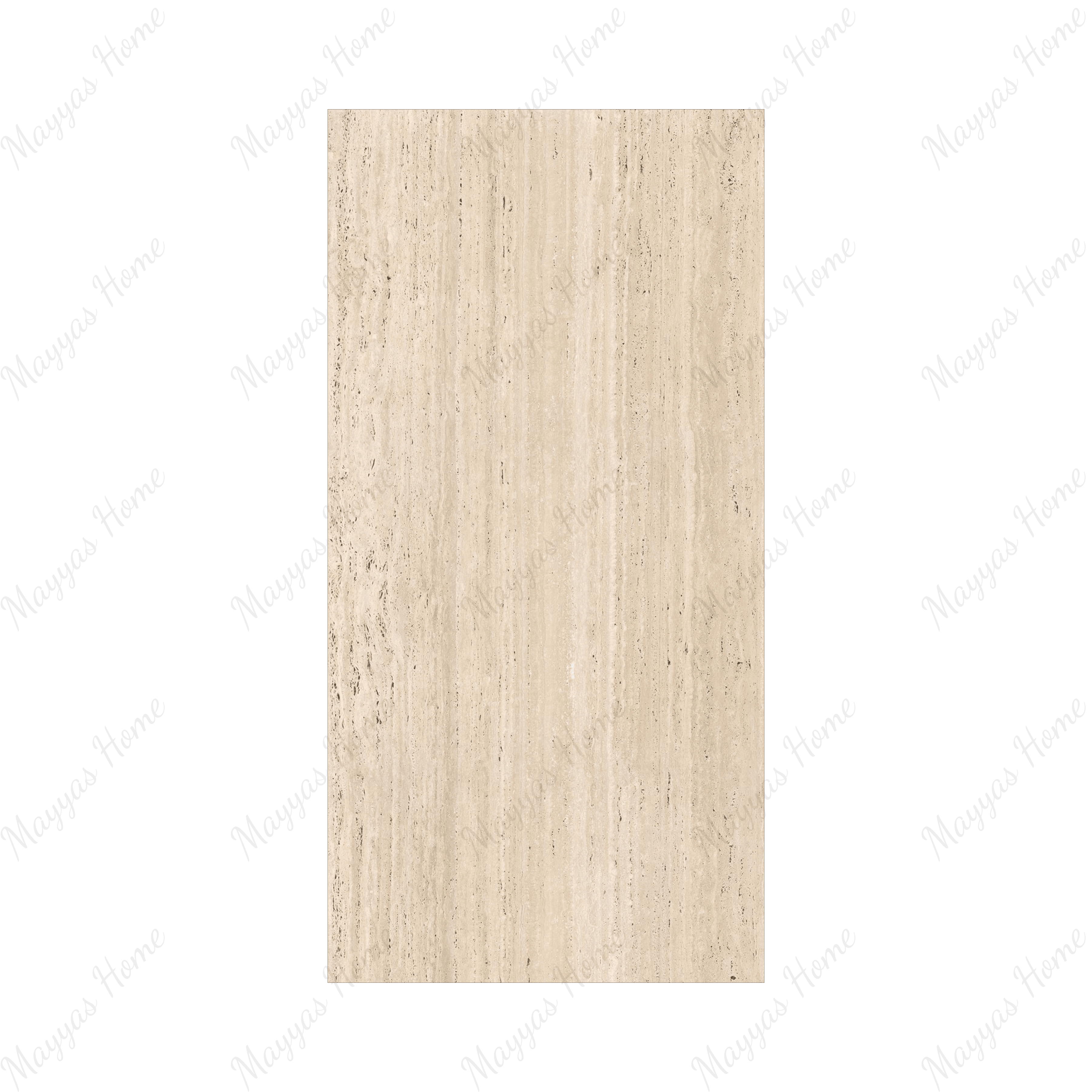 Travertine Beige 120x240cm carving matt porcelain tile. Natural stone look with carved matt texture, 09mm durable thickness for walls and floors.