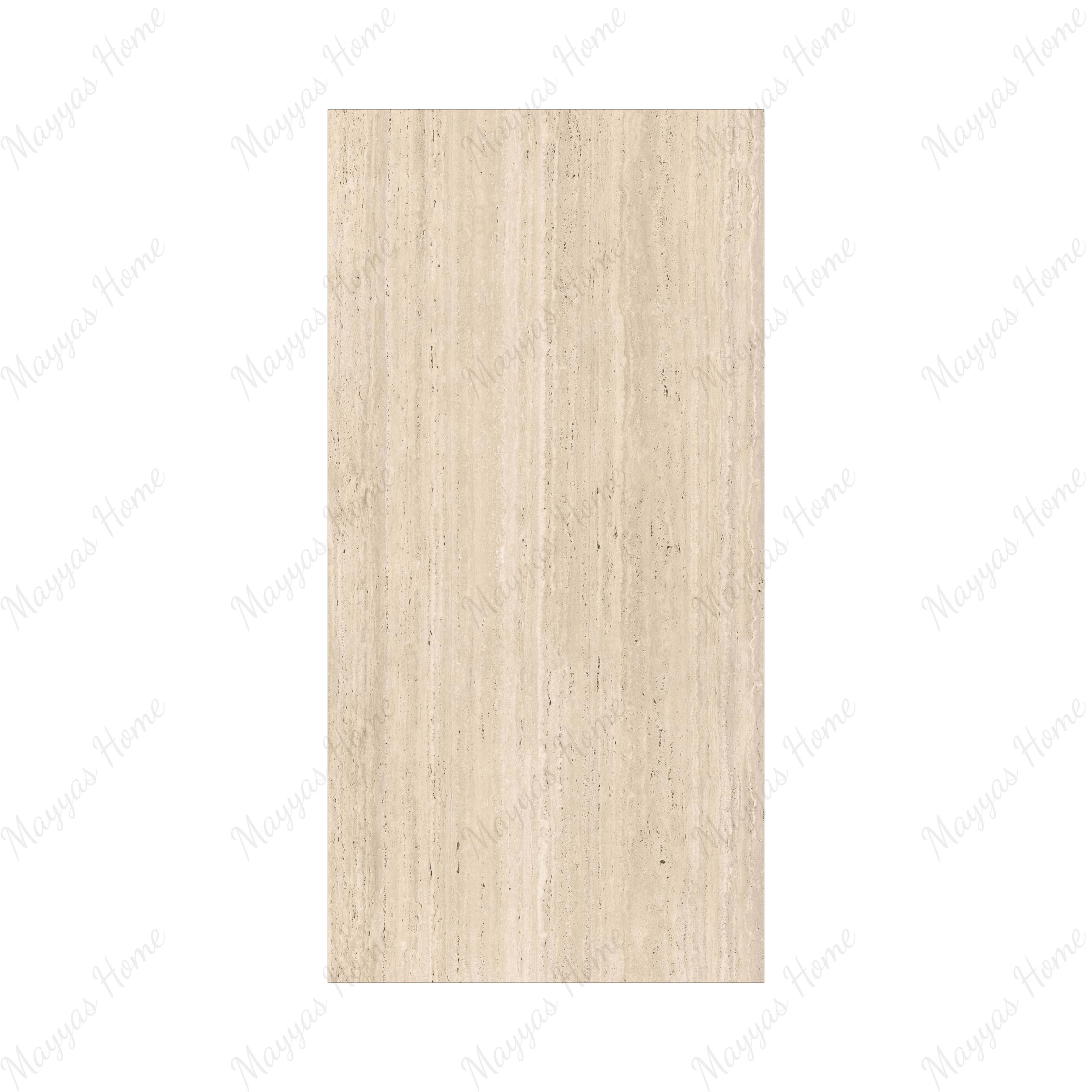 Travertine Beige 120x240cm carving matt porcelain tile. Natural stone look with carved matt texture, 09mm durable thickness for walls and floors.