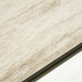 Travertine Mist matt porcelain tile 60x120cm x 2mm with elegant stone look. Durable large format tile ideal for modern floors and walls in residential spaces.