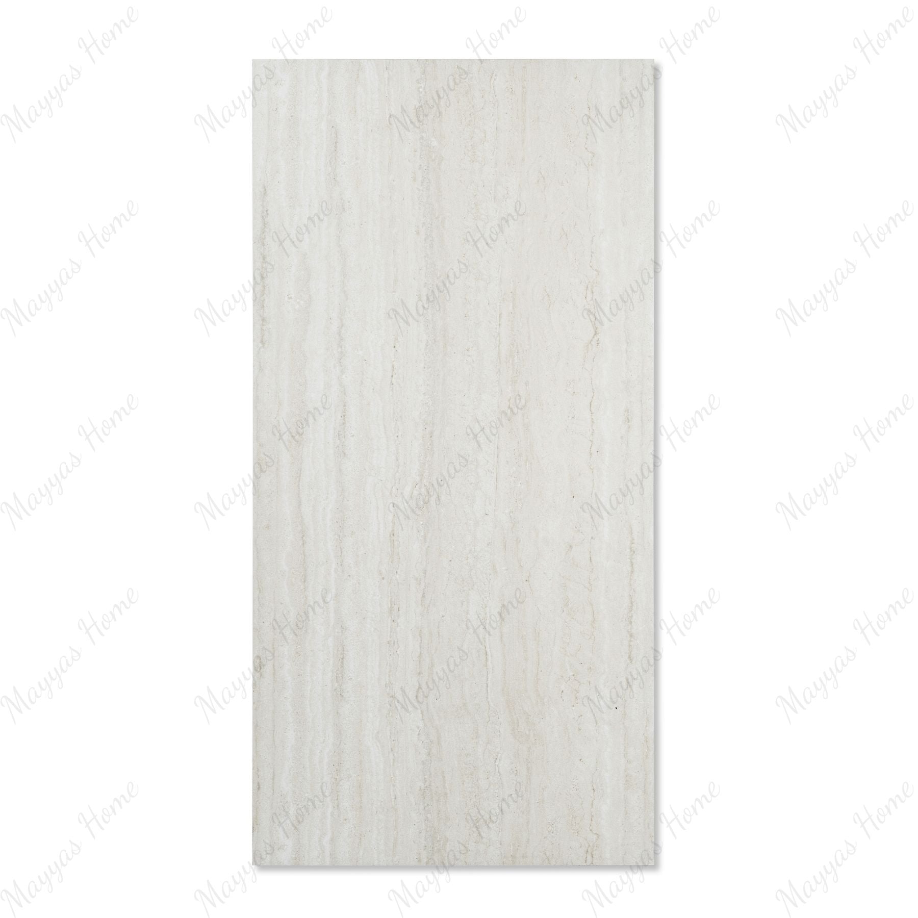 Travertino Crema matt porcelain tile 60x120cm x2mm with warm stone look, durable large format surface ideal for modern floors, walls and premium interiors.