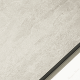 Travertino Gris porcelain tile 60x120cm 20mm thickness, grey travertine look design, durable porcelain tile for indoor and outdoor floors.