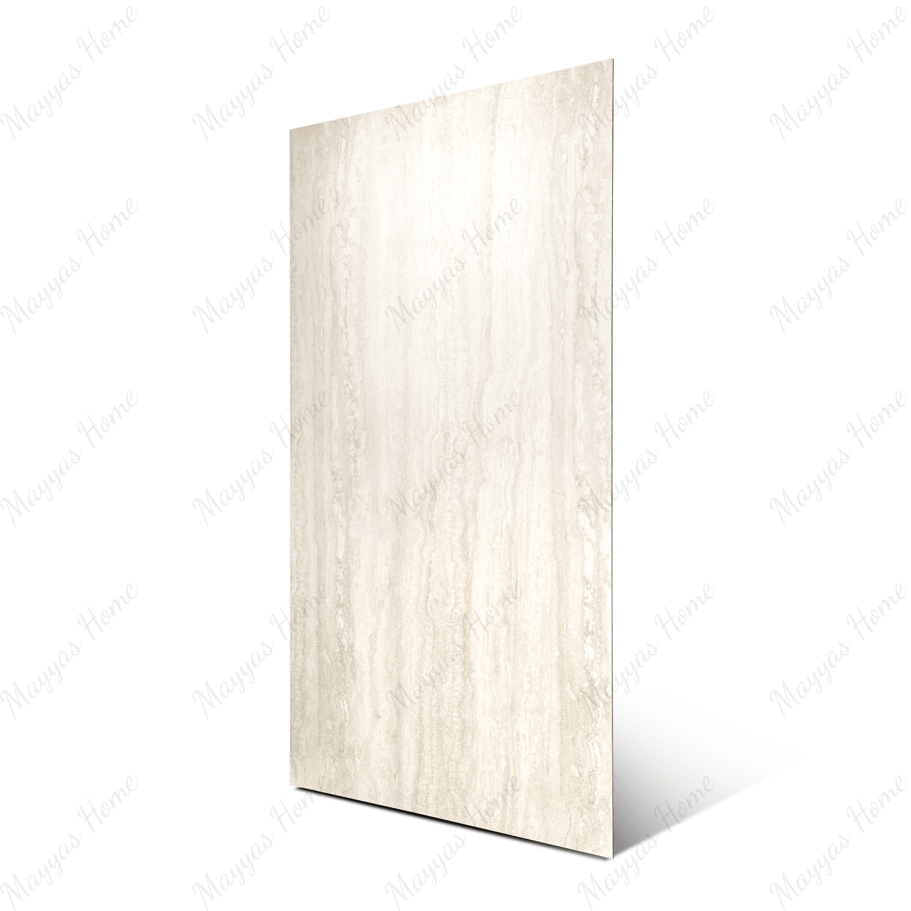 Travertino Mist porcelain tile 60x120cm with 9mm thickness features soft travertine tones, durable porcelain body for floors and walls.