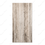 Travertino Natural porcelain tile 60x120cm with 9mm thickness, natural marble look, durable porcelain, ideal for floors and walls.