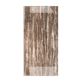 Travertino Texo Brown 80x160cm 9 mm high glossy porcelain tiles. Luxurious brown marble-look floor & wall tiles for UAE interiors.