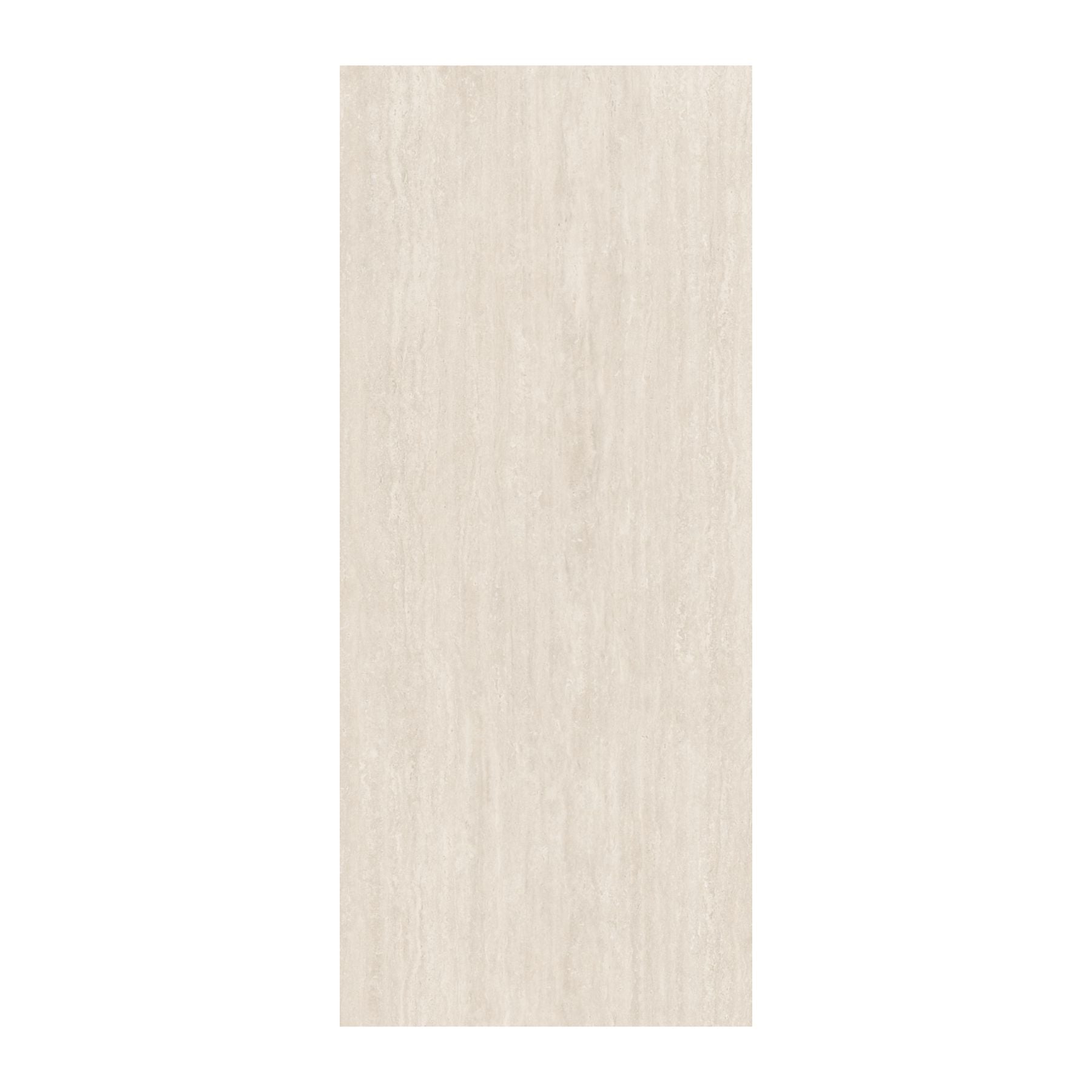 Travertino Vigo Shape Colorbody porcelain slab 120x280cm, 9mm thick, featuring a refined travertine look for elegant floors, walls and modern interiors.