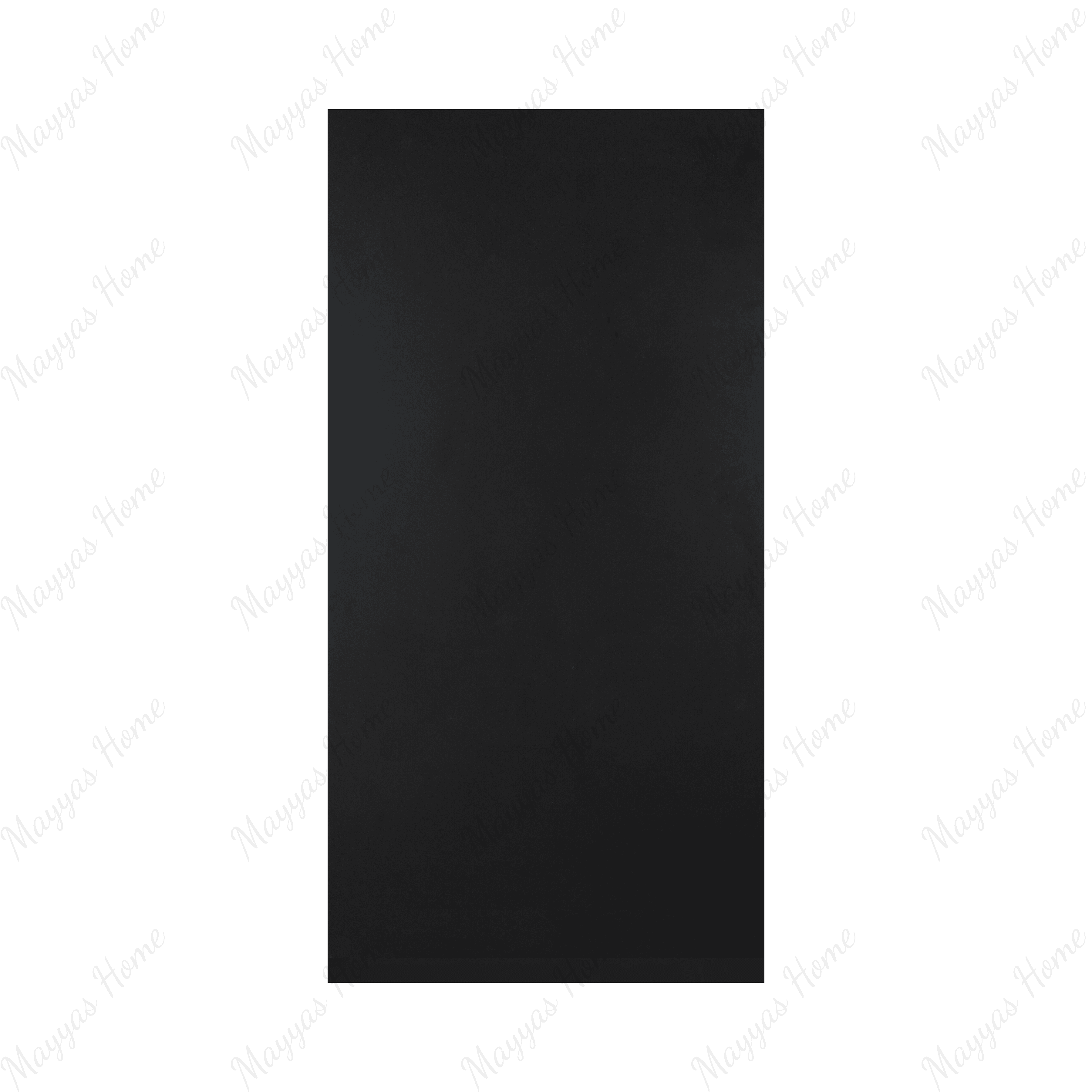 Uni Dark Black 120x240cm matt porcelain tile. Deep black finish with smooth matt surface, 09mm durable porcelain for walls and floors.