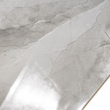 Unica Grey porcelain tile 60x120cm 9mm thickness, marble look design, durable porcelain, ideal for floors and walls in modern interiors.
