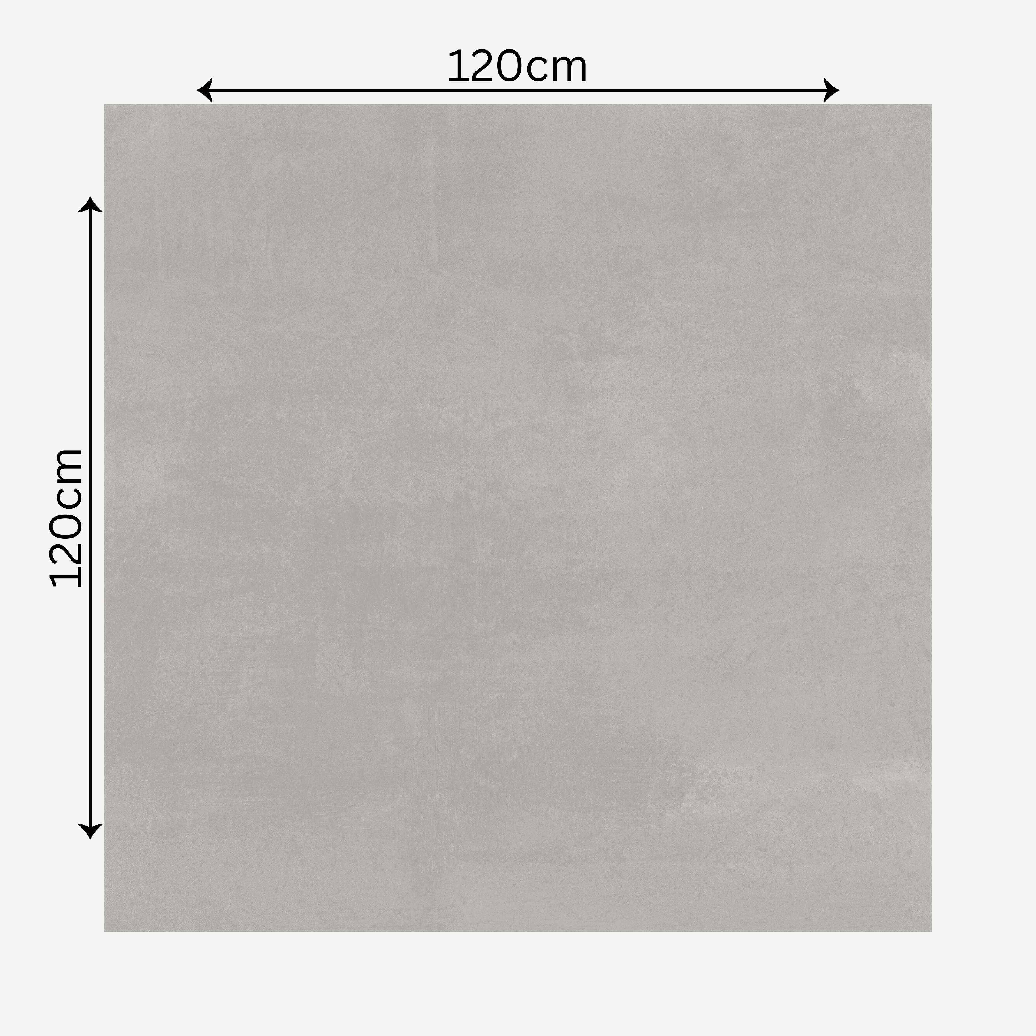 Urban Grey 120x120cm matt porcelain tile with subtle texture. Durable, stylish, and ideal for modern floors and walls.