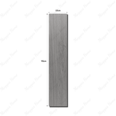 Urban Grey 15x90cm porcelain slab with sleek grey wood-look design. Durable, low-maintenance, and perfect for modern floors and walls.