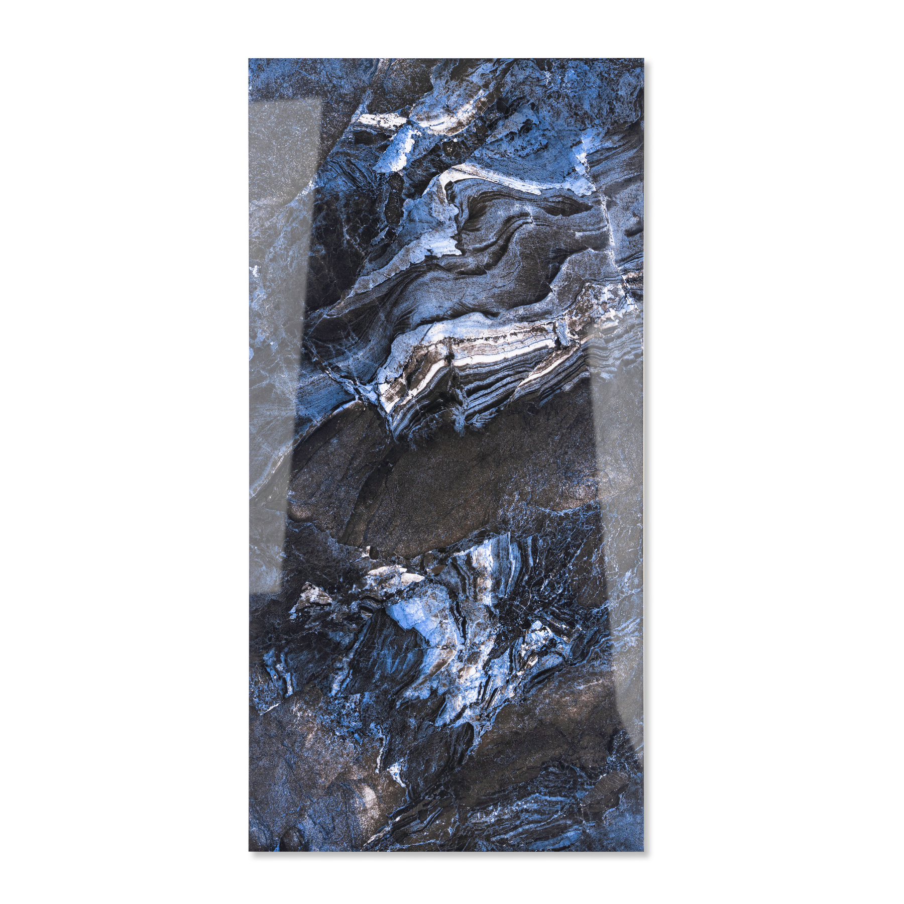 Venus Azul porcelain tile 60x120cm 9mm thickness, blue marble look design, durable porcelain, ideal for modern floors and walls.