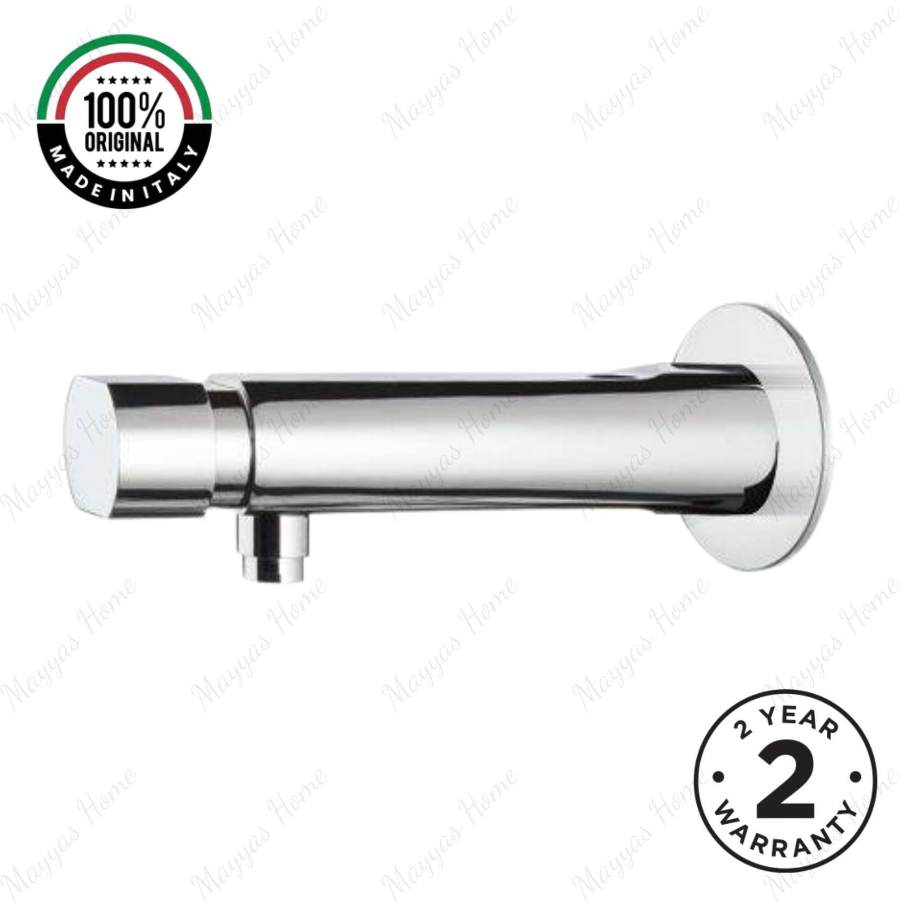 Wall-mounted single-water timed tap with push-button control, adjustable flow and anti-vandal protection for commercial and public washrooms across the UAE now.
