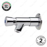 Wall-mounted telescopic single-water tap with push-button control, timed shut-off and anti-vandal protection for UAE commercial washrooms.