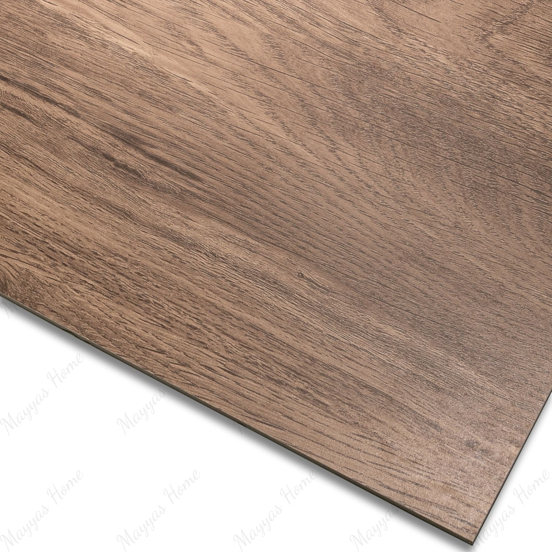 Wood Dark wood-look porcelain tile in 60x120cm size with rich dark tones, durable 9mm thickness and natural texture for modern floors and walls.