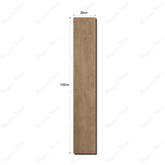Wood Sabbia 20x12cm porcelain tile with 09mm thickness. Sandy beige wood-look tile, durable and stylish for walls, kitchens, and modern interiors.