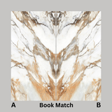 Macchia Vecchia 120x240cm 09mm – Book-Match Glossy Tile
