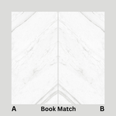 Statuario Platina 120x240cm 09mm – Book-Match Glossy Tile