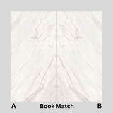 Angelo Ice 120x240cm 09mm – Book-Match Glossy Tile