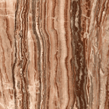 بلاط بورسلين لامع بلون بني عقيقي، مقاس 120 × 278 سم، سمك 6 مم