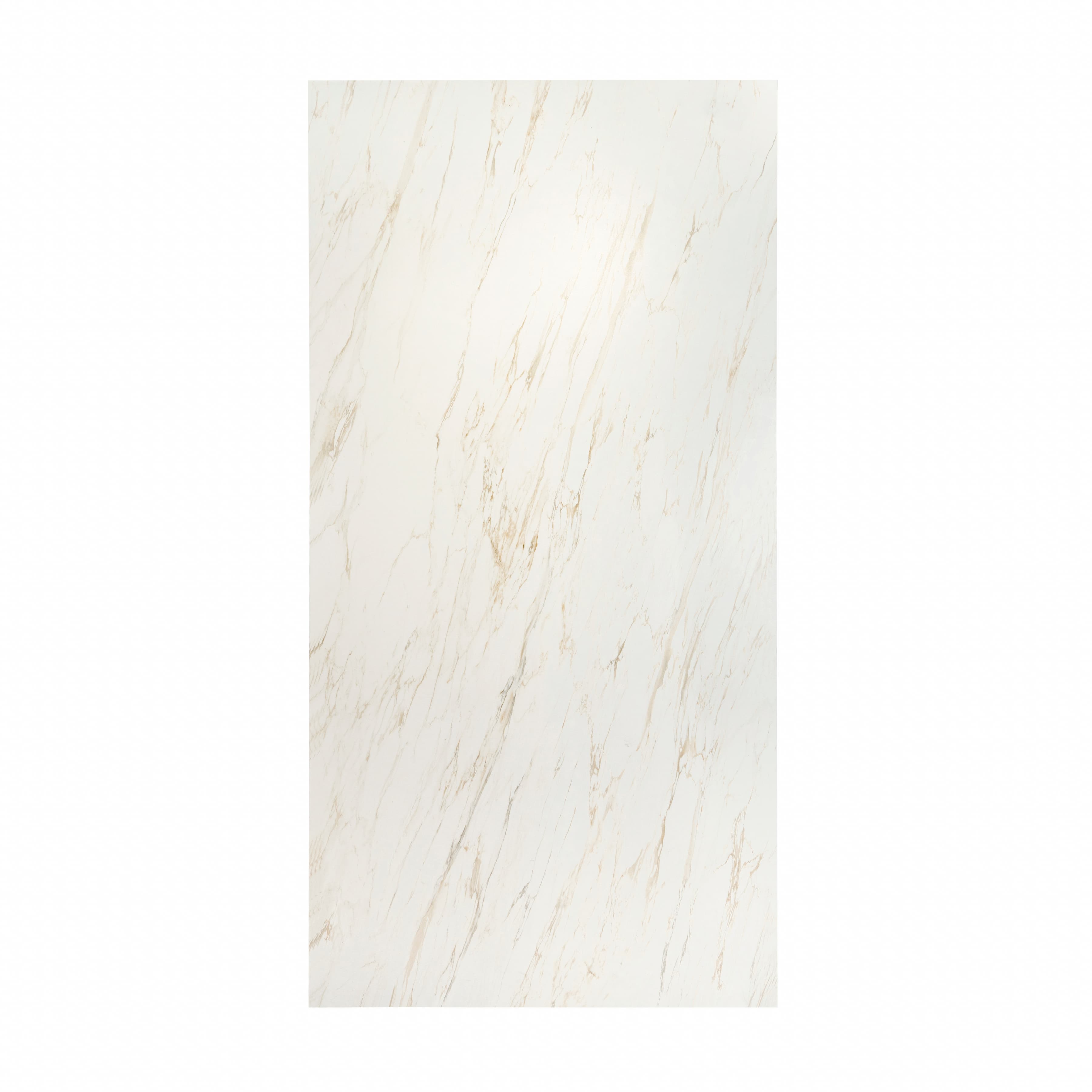 Hore Statuario 120x240cm matt porcelain tile with 09mm thickness. White marble look with soft grey veins, elegant matt finish for walls and floors.