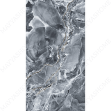 Onice Cobalto 160x320cm 06mm – Book-Match Glossy Porcelain Tile
