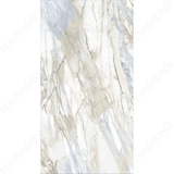 Macchia Vecchia Azzurra 160x320cm 06mm – Book-Match Honed Porcelain Tile