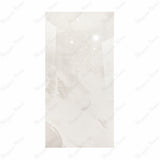 White Onyx 120x240cm glossy porcelain tile with onyx marble effect. Durable 9mm design, ideal for walls, floors, and elegant interiors.