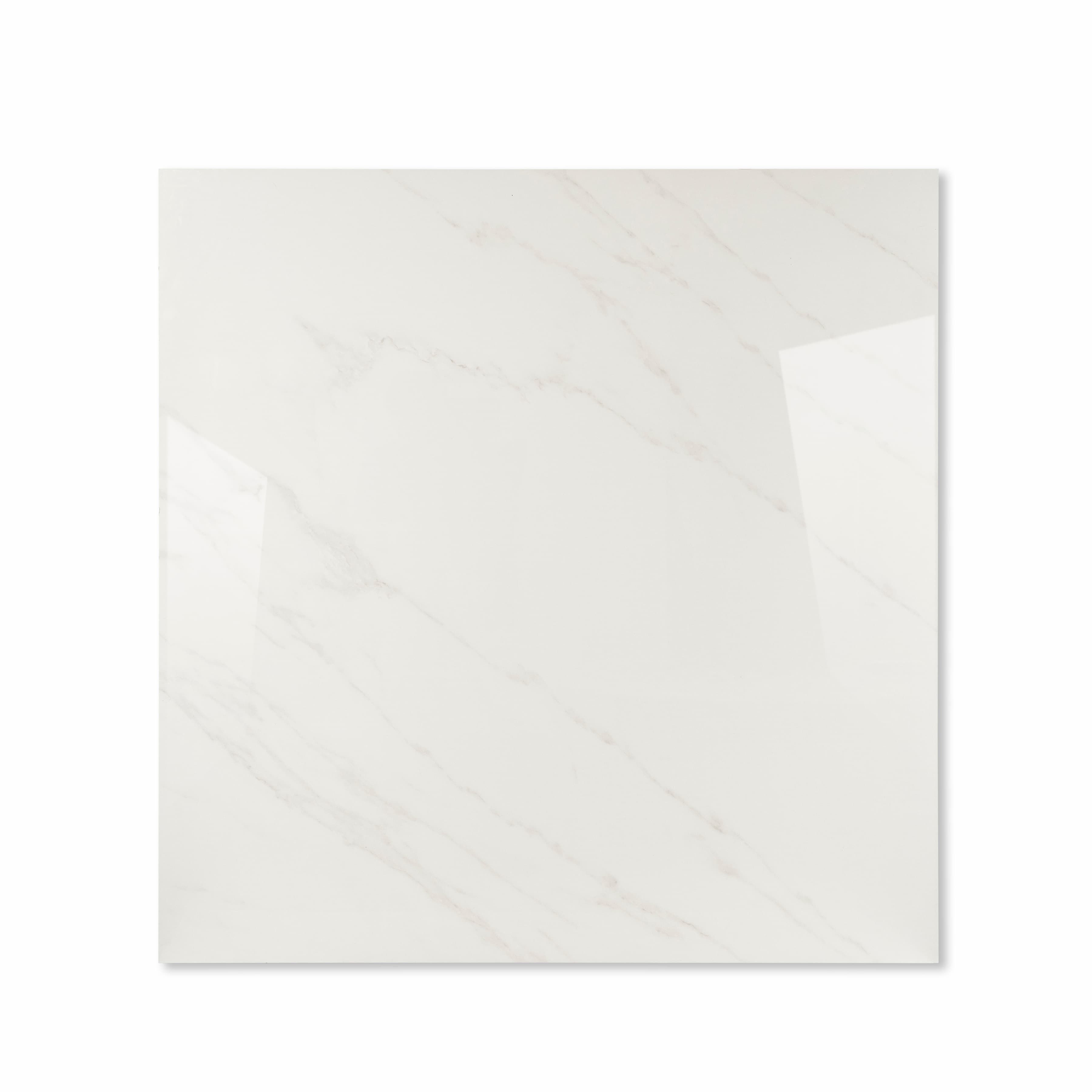 ARENA SHINE – 120x120cm glossy marble look porcelain tile. Sleek, durable, and ideal for premium wall and floor applications in modern interiors.