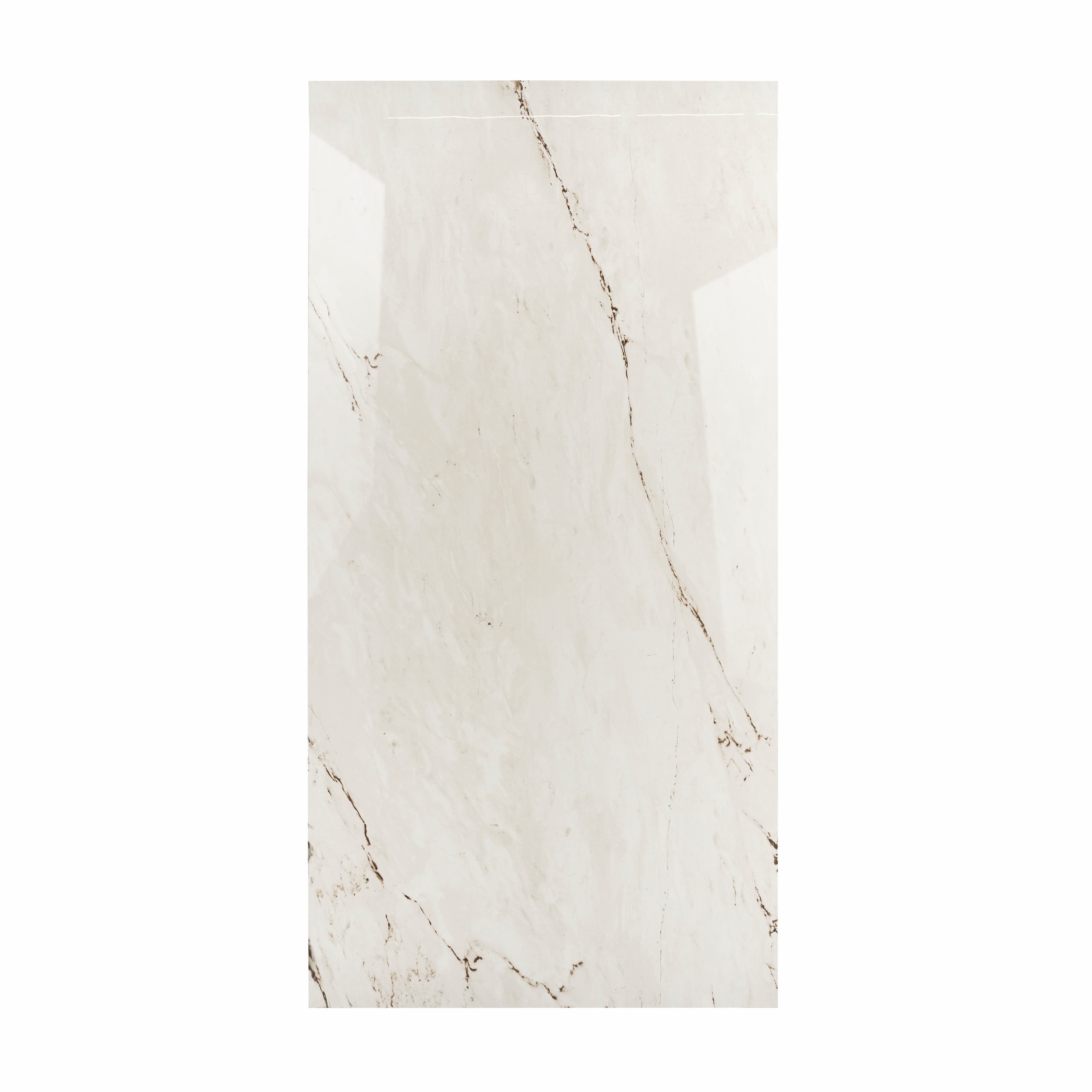 Cararra Geona Gold 120x240cm glossy tile with elegant golden veining and marble appeal. Perfect for luxury walls, floors, and premium interiors.