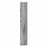 Arizon Grigio wood-look porcelain plank tiles arranged in multi-plank layout showing weathered grey oak grain pattern for UAE interior design
