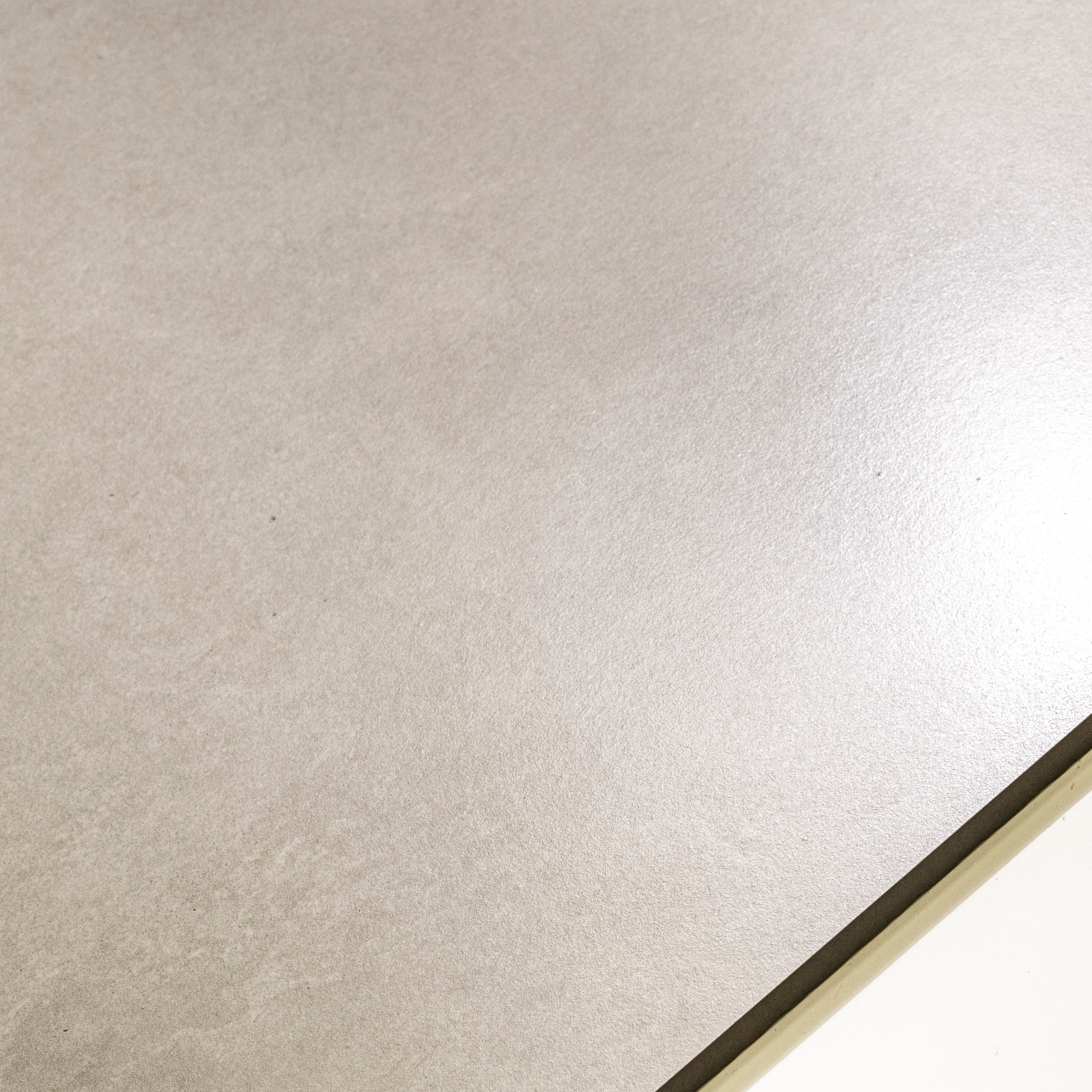 Azure Grey (Silk Grey) 120x120cm matt porcelain tile with smooth grey tones. Durable and stylish, perfect for modern interior designs.