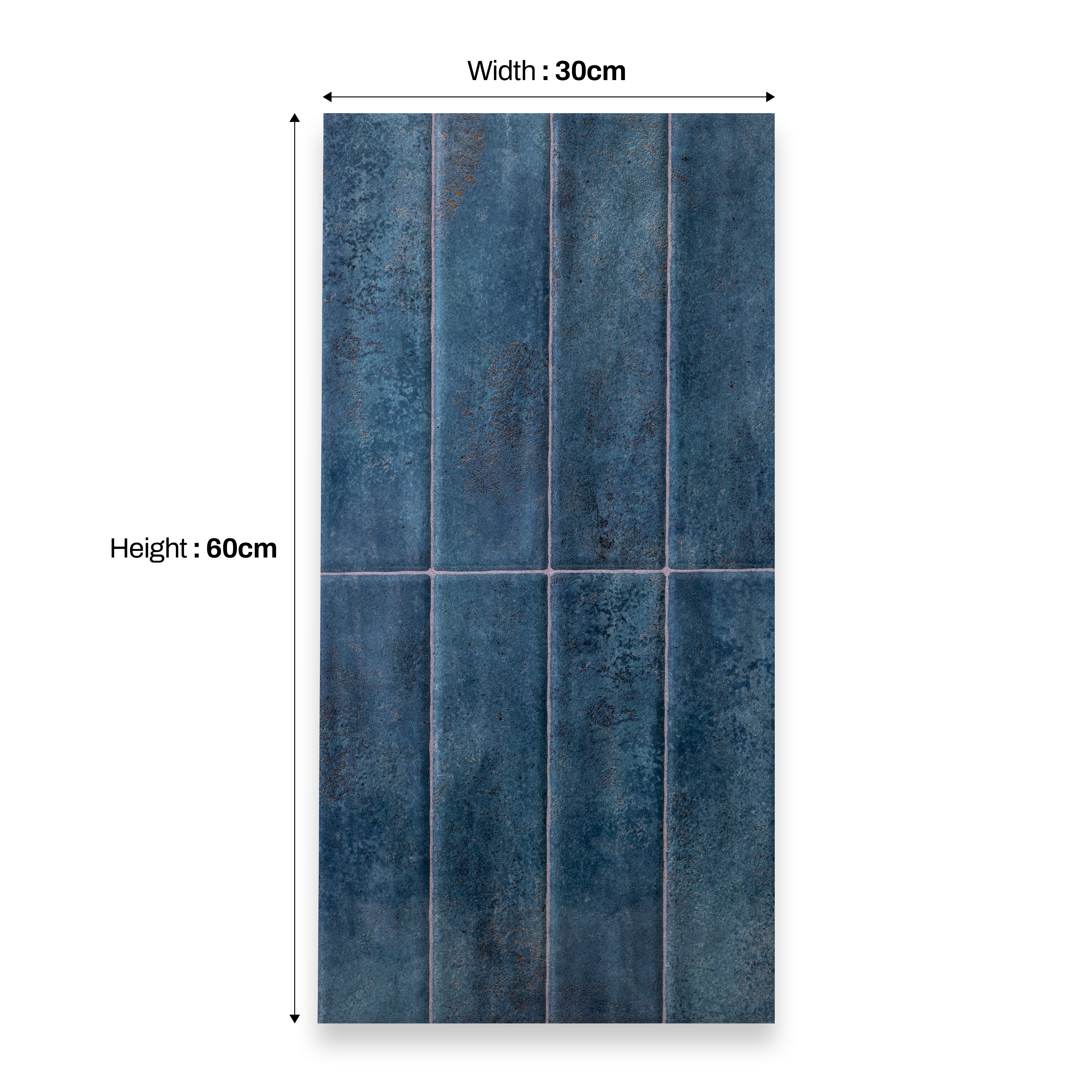  5001 30x60cm 09mm porcelain tile, durable and modern. Ideal for walls and floors in kitchens, bathrooms, and commercial spaces.