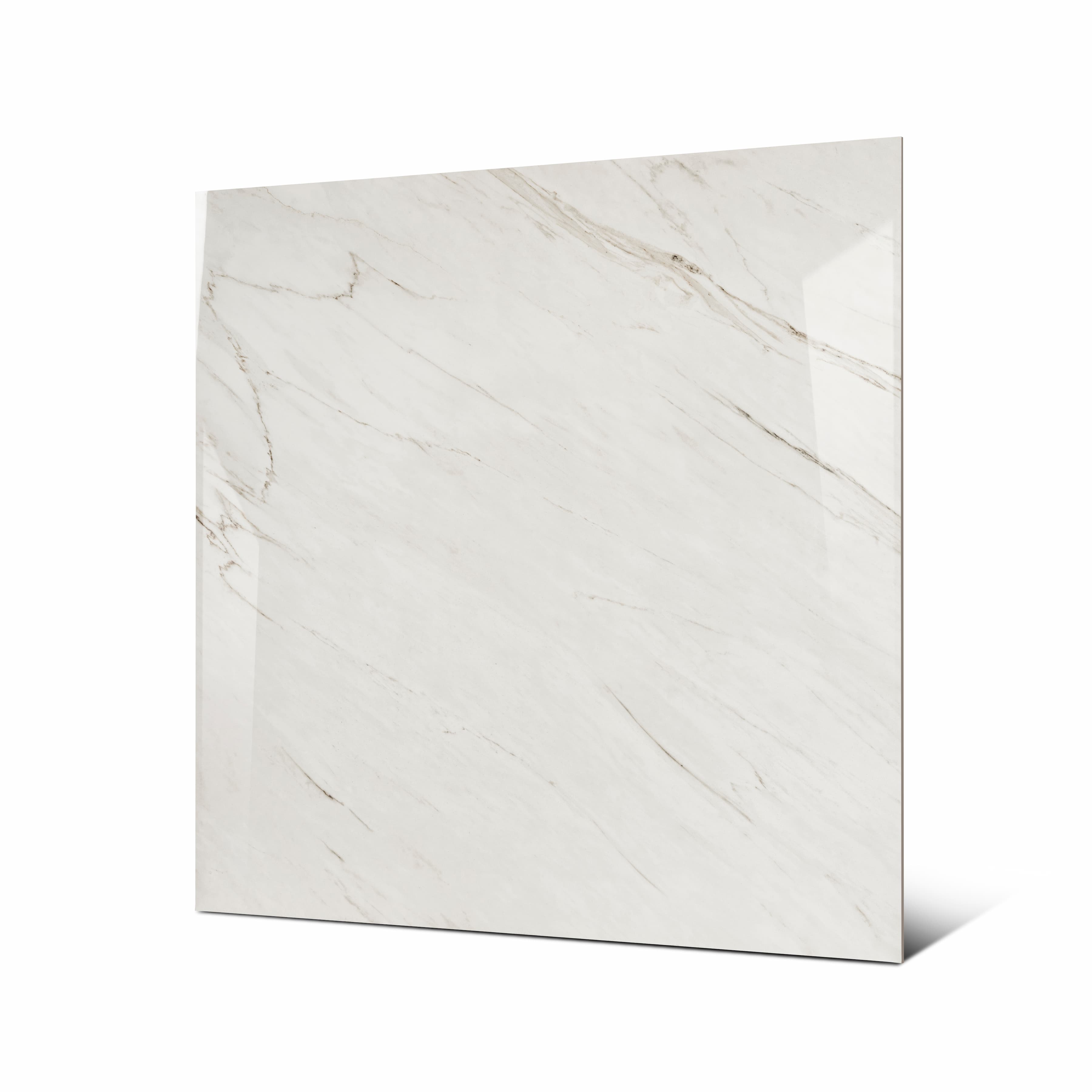 CAVALLO – 120x120cm glossy porcelain tile with sleek marble look. Large format tile designed for modern, stylish interiors with durability and shine.